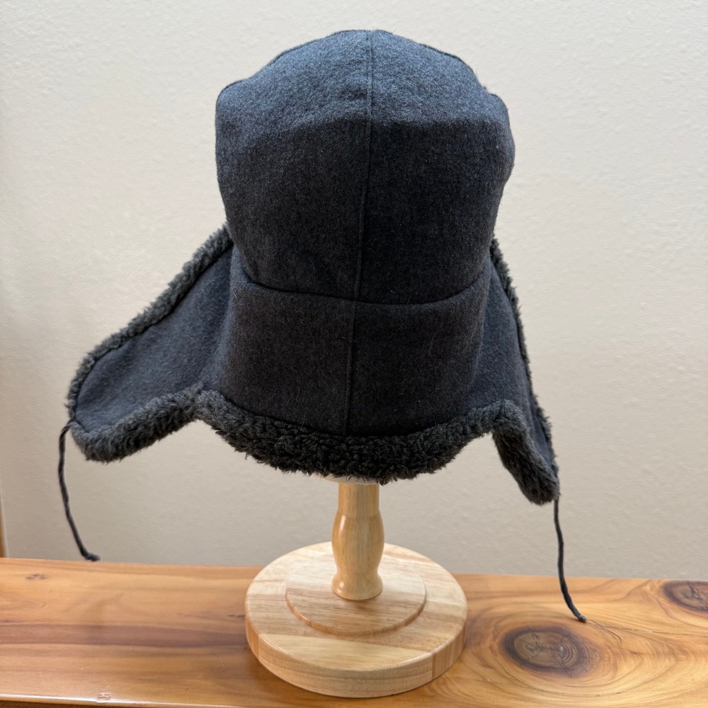 Wool Blend Made in Russia Earflap Trapper Hat Cap Kids Size XLG - Picture 12 of 12
